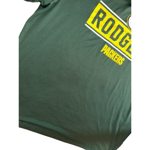 Greenbay Packers‎ Football Shirt Men's 2XL NFL Team Apparel Rodgers #12 - Picture 6 of 11